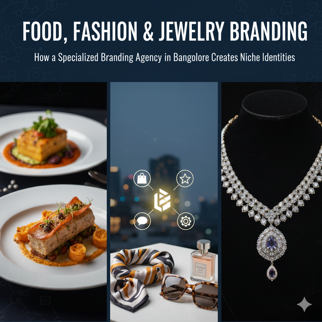 food Jewelry fashion branding